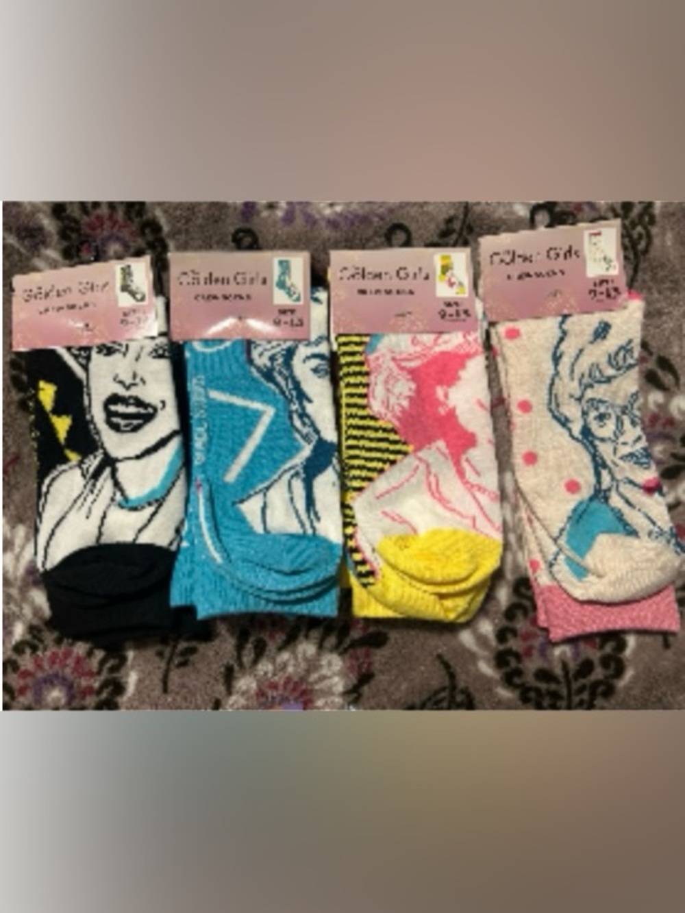 Pick One- Graphic Crew Socks for Women - Golden Girls